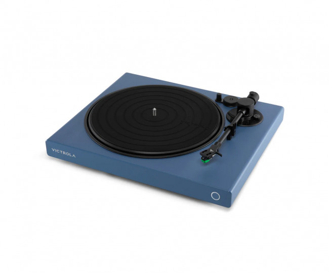 Програвач вінілових дисків Victrola Wave Bluetooth Turntable with Auracast Color: Matte Blue